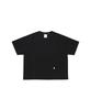 Root Pocket Short Sleeve Black Women's T-Shirt, Medium,