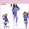 Костюм для косплея D.va из Overwatch, комбинезон для женщин, премиальный полиэстер для комфорта и долговечности