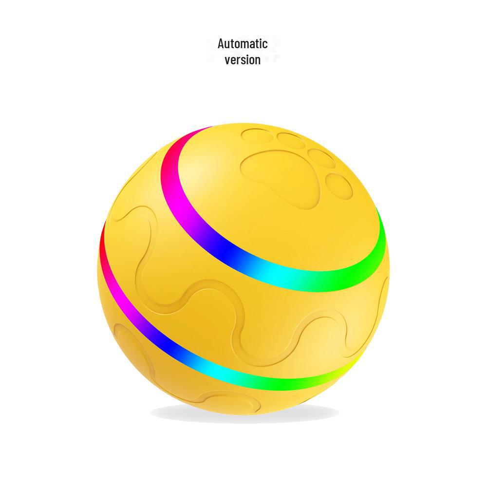 Злой мяч: Новая автоматическая умная игрушка для собак, устойчивая к укусам