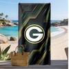 Green Bay Packers Print Beach Towel Soft Portable Quick?dry Towel For Pool Summer Vacation Outdoor Sport