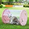 Cat Training Roller Treadmill Cat Toys Fully Enclosed Go Out Portable