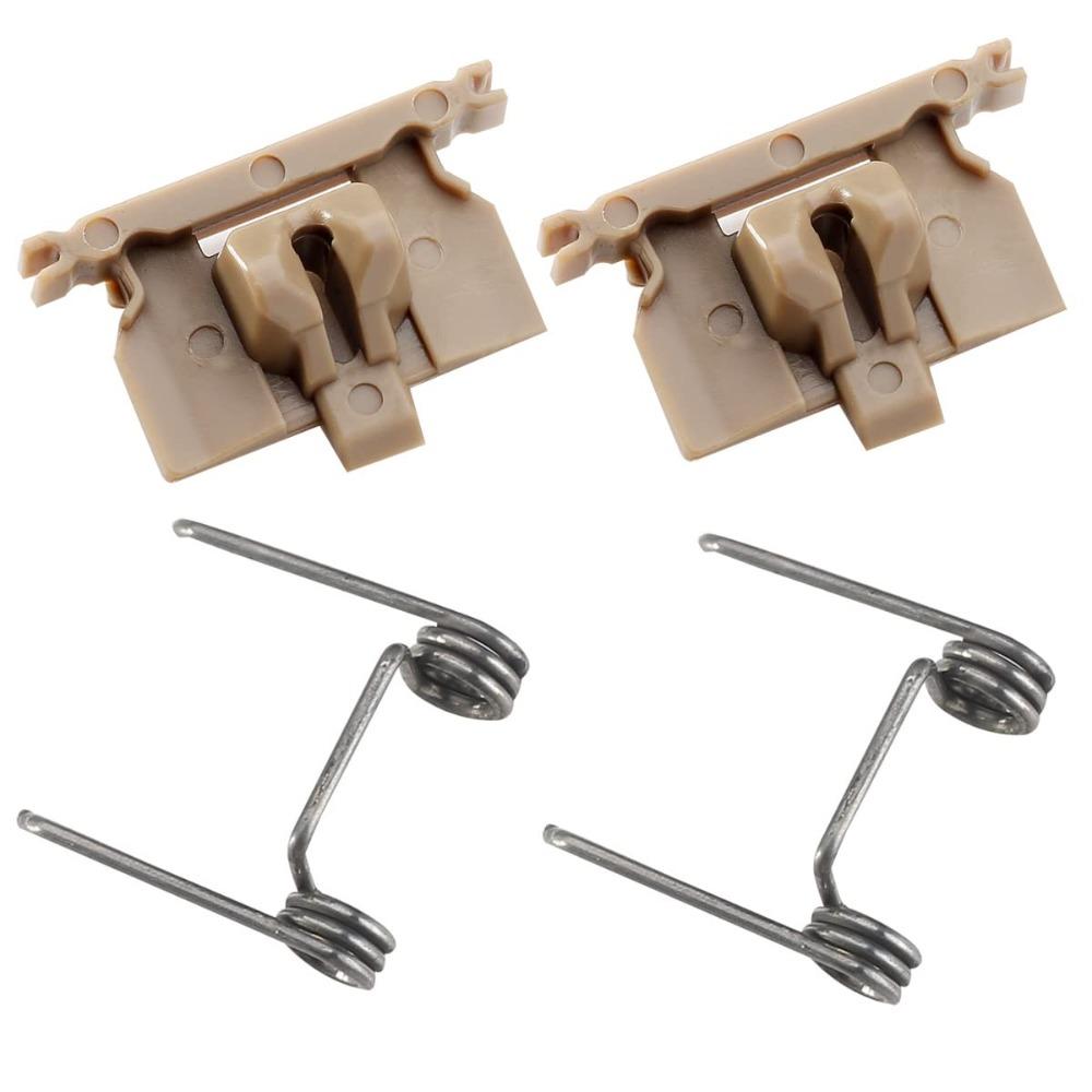 4 шт. Запасные части Пластиковые DIY Аксессуары для машинок для стрижки волос Черный Коричневый Пружинный Натяжной Направляющий Блок Для W-ahl Magic Clip