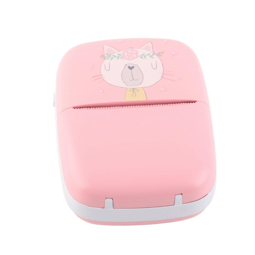 Портативный термопринтер Bluetooth с разрешением 200 точек на дюйм, беспроводной карманный мини-принтер без чернил