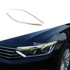 Для VW Passat B8 Variant Alltrack 2015 2016 2017 2018 Автомобильная передняя фара Рамка-бровь Накладка-молдинг