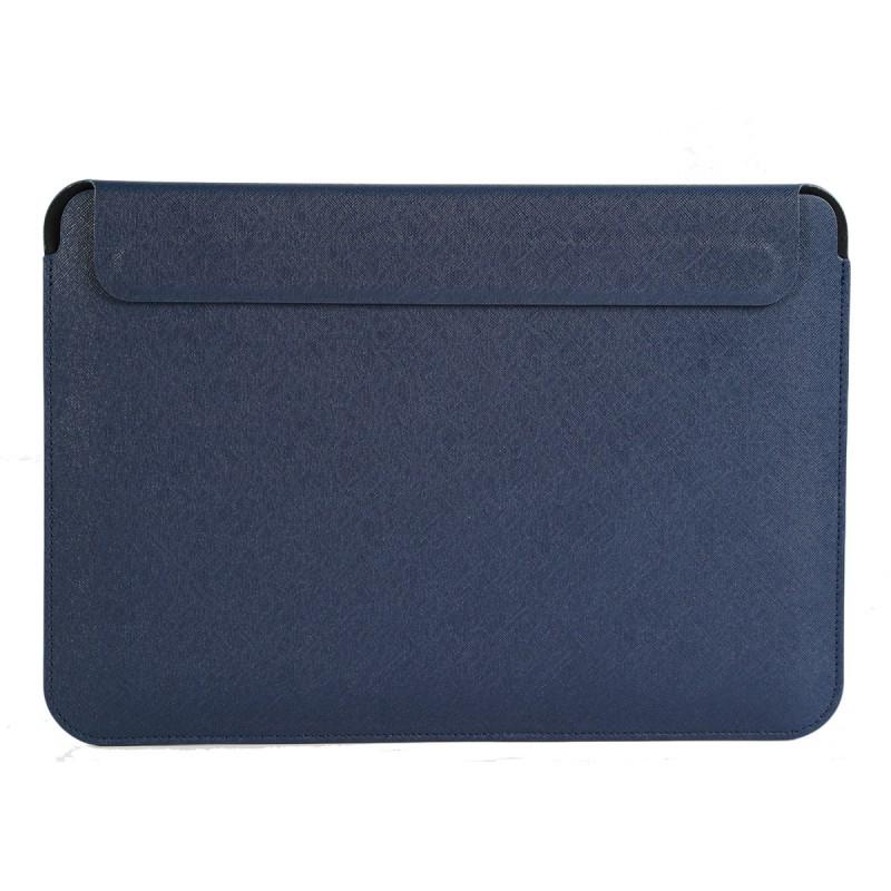 Ultra Slim Laptop Sleeve MacBook 15.4 Inch PU Leather Case Compatible With 13 14 16 Laptops IPad 12.9 Tablet