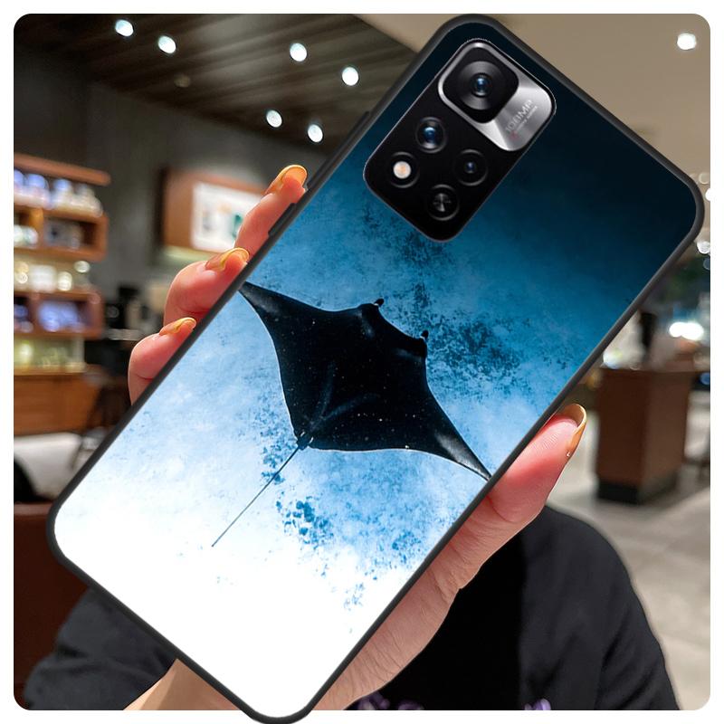 Чехол для телефона с рисунком ската для Xiaomi Redmi Note 12 11 8 9 10 Pro 9S 10S 11S 12S Redmi 9 10 12 C 10A