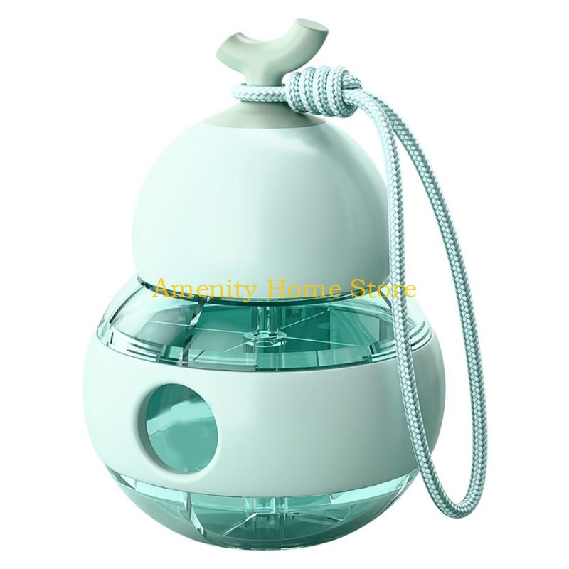 F26C Convenient Portable Mini Gourd Pills Organizers Multiple Divisions For Medicine Storage Airtight Seal For Protections