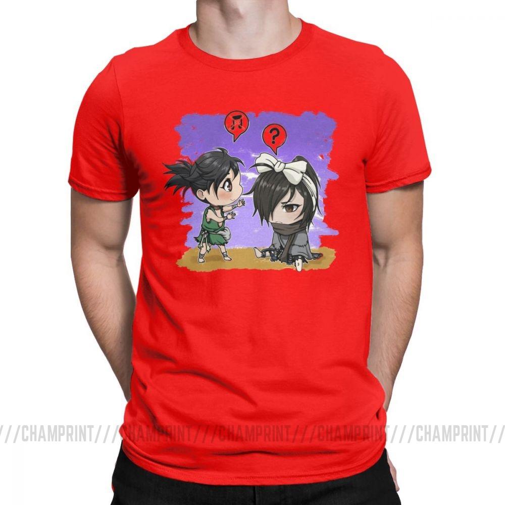 Hyakkimaru And Dororo Chibi Dororo Lovely Men S T Shirt Vintage Tees Short Sleeve Crew Neck