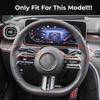 Для Mercedes Benz CS Class C-Class W206 S-Class W223-2023 Рычаг переключения передач, стержень стеклоочистителя, внутренние чехлы, наклейки, отделка, АБС-пластик