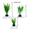 6 шт. Упаковки Аквариумные растения, Украшение для аквариума зеленый Искусственные украшения для аквариума для дома и офиса