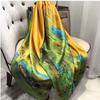 108*108cm 100% Mulberry Silk Chinese Silk Luxury Square Scarves Neck Accessories Scarf Shawl Headband Neckerchief Clothing Accessories