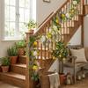 Realistic Lemon Vine Decor Greenery Simulation Lemon Vine Faux Lemon Wreath  Wedding Party Decor