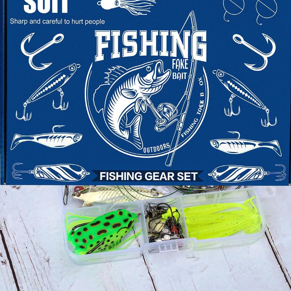 Набор Mystery Рыболовных приманок для окуня и форели - Коллекция Ultimate Bait Box