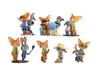 52TOYS BLINDBOX Зверополис Лучшие Партнеры ПВХ АБС Коллекционная коробка из 6 шт. и Фигурки,