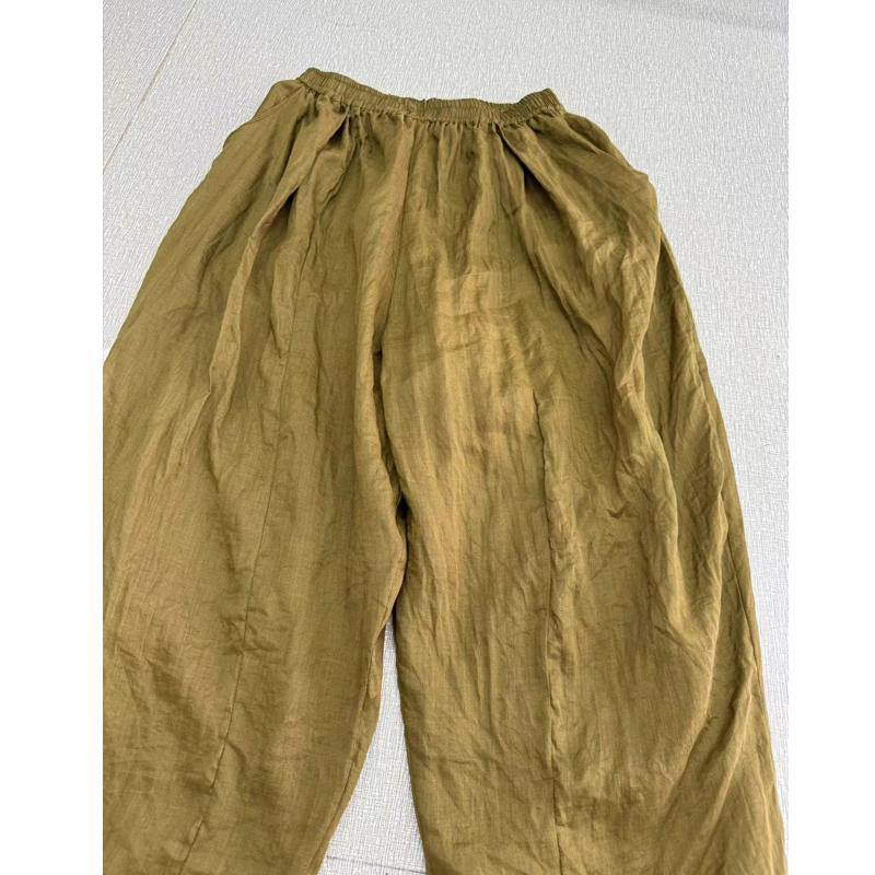 Johnature Женские зимние нишевые повседневные свободные брюки в винтажном стиле, однотонные модные индивидуальные брюки