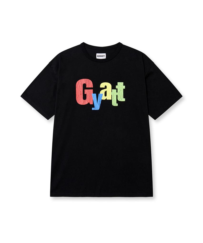 ANNOT Футболка Gyatt Washed Черная