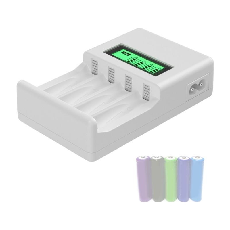 Intelligent Battery Four Bay Battery Charging up to 1000mA For 2A Multiple Cell Type Battery Power Supply