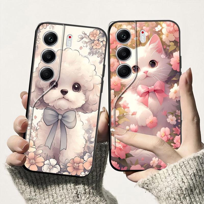 Для Tecno Camon 40 Pro 5G / CM7 Чехол-бампер Мягкая силиконовая задняя крышка Для Tecno Camon 40 / CM5 Черный ТПУ Ударопрочный чехол для телефона