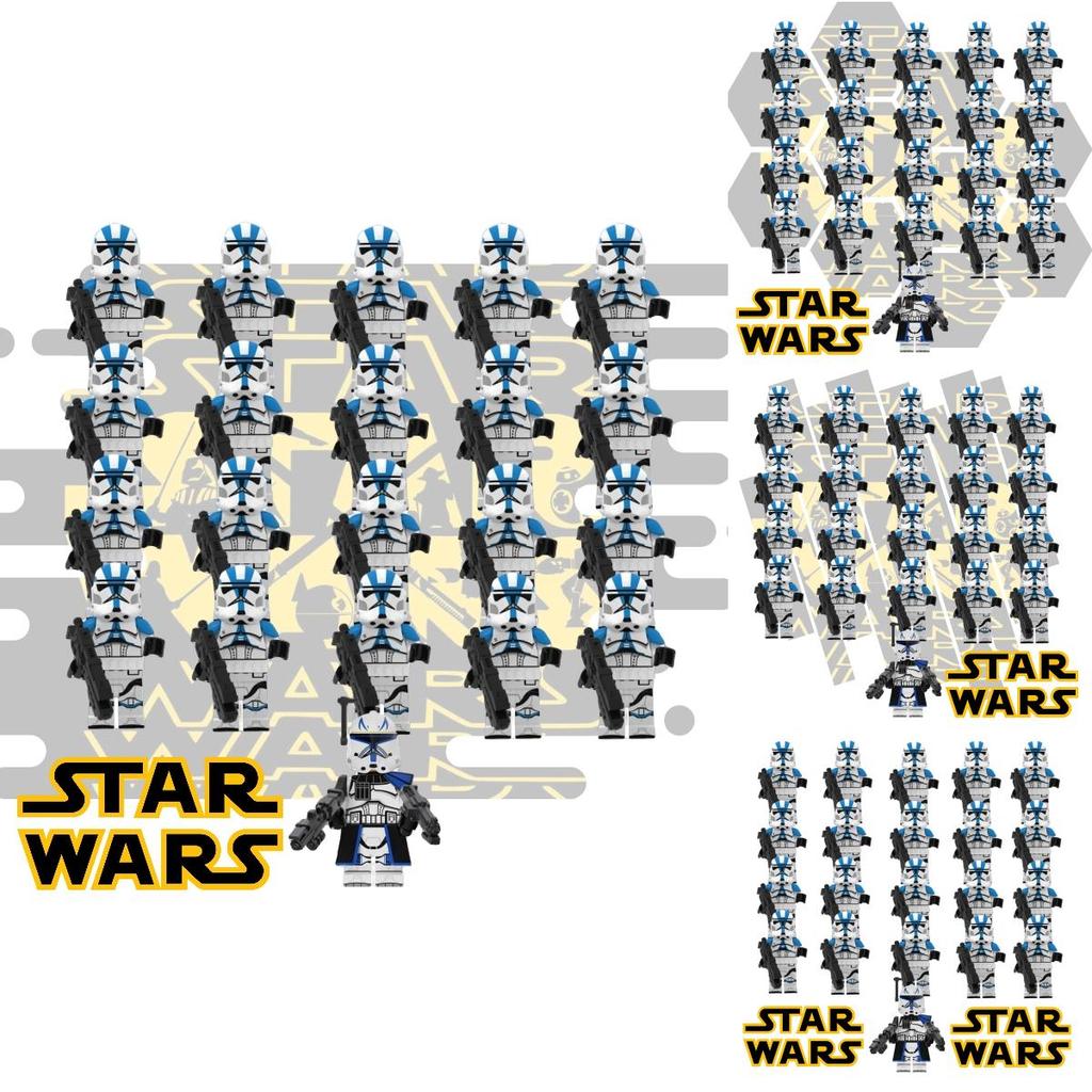 21 шт. Конструктор Игрушка Робот Для Творческой Игры Совместим с Серией Lego Star Wars