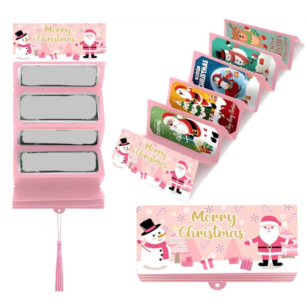 Lucky Folding Card Envelope Santa Claus Christmas Decorations Christmas Money Pocket Bag Christmas