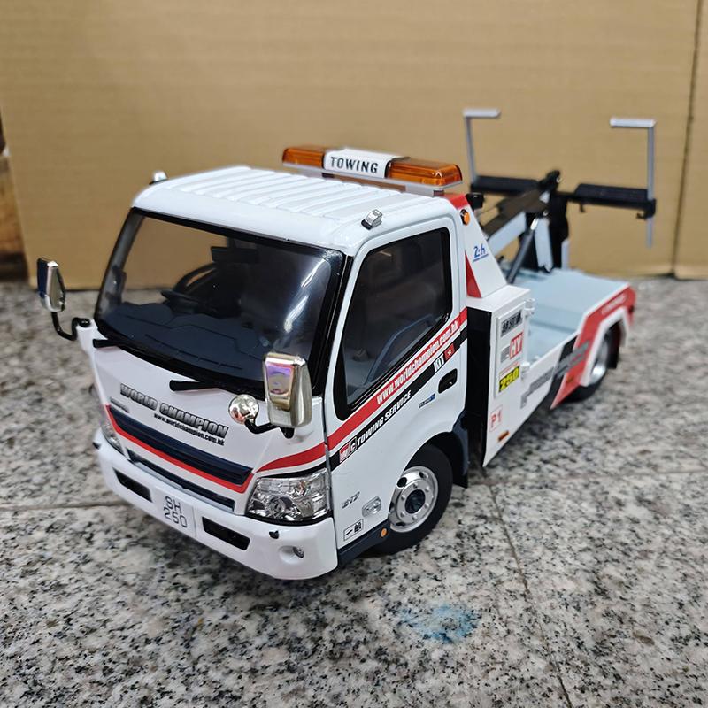1/18 Tiny Shadow Hino 300 Wei Chuan Трейлер Модель Легкосплавный Автомобиль Модель Коллекция и Оценка