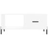 White Coffee Table 90 x 50 x 40 cm Particleboard