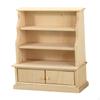 Miniature Cabinet Display Shelves Bookcase Furniture for 1:12 Scale Dollhouse Accessories