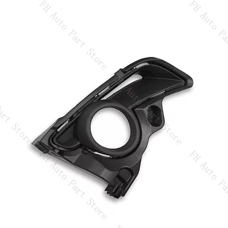 2PCS For Toyota Highlander 2017 2018 2019 Front Bumper Fog Light Lamp Trim Cover Frame Foglamp Lid Bezel Hood