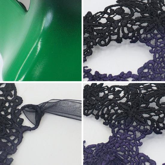 Набор масок для пары Маскарадная маска Вечеринка Марди Гра Бал Маска на пол-лица Венецианская вечеринка Аксессуар на Хэллоуин для мужчин и женщин