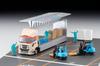 TOMYTEC The Truck Collection Truck Collection Logistics Site Wing Van Set D Kyuso Shipping