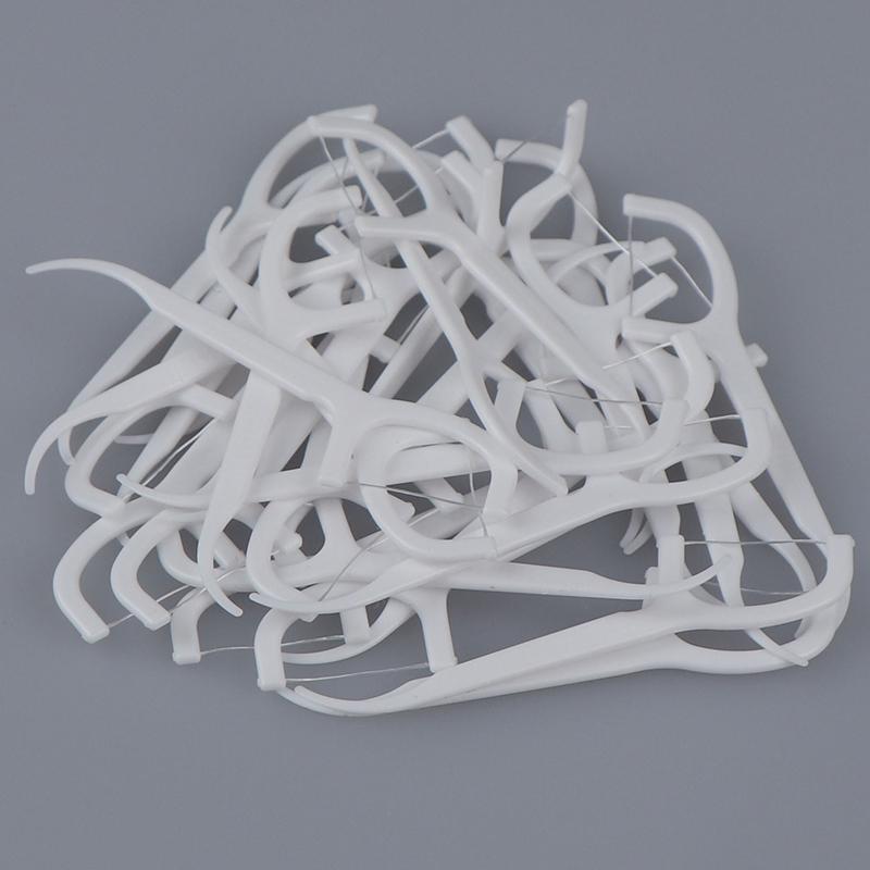 30/50/100*зубная нить зубочистки зубочистки уход за полостью рта чистка зубов