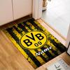 Коврик с индивидуальным именем для фаната BVB, Игровой ковер, Напольный коврик для спальни, гостиной, прихожей, Идея для домашнего декора, Подарок на Рождество, день рождения
