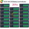 1S-8S 18650 Li-ion Lipo Lithium 5-30V Индикатор уровня свинцово-кислотной батареи Тестер ЖК-дисплей Измеритель мощности Модуль Измеритель напряжения