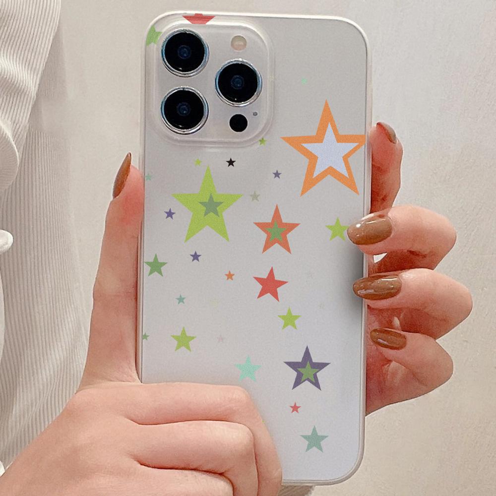 Чехлы для мобильных телефонов iPhone 11 13 15 Pro Max 12 14 Pro Max Чехол для iPhone 16 15 Plus 13 Pro 12 Матовая текстура с рисунком в виде мультяшных цветов