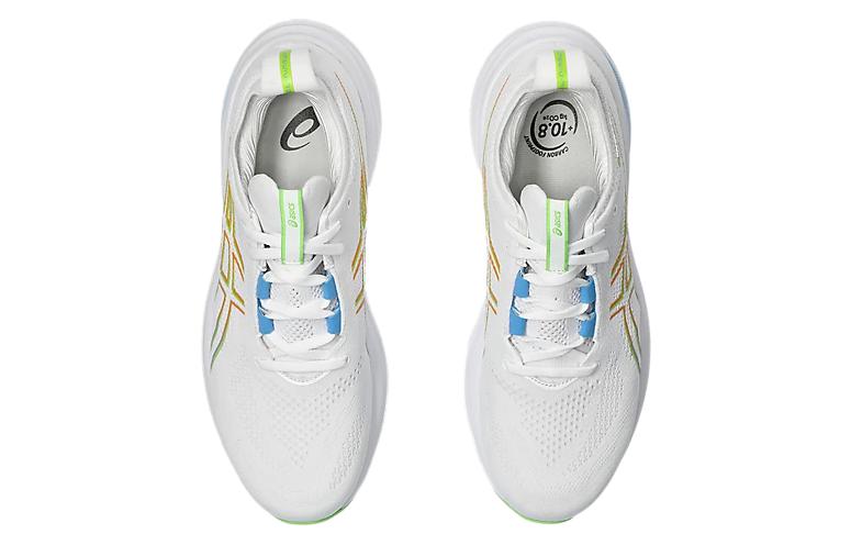 Asics Gel-Nimbus 26 Белый Водный Пейзаж Лайм