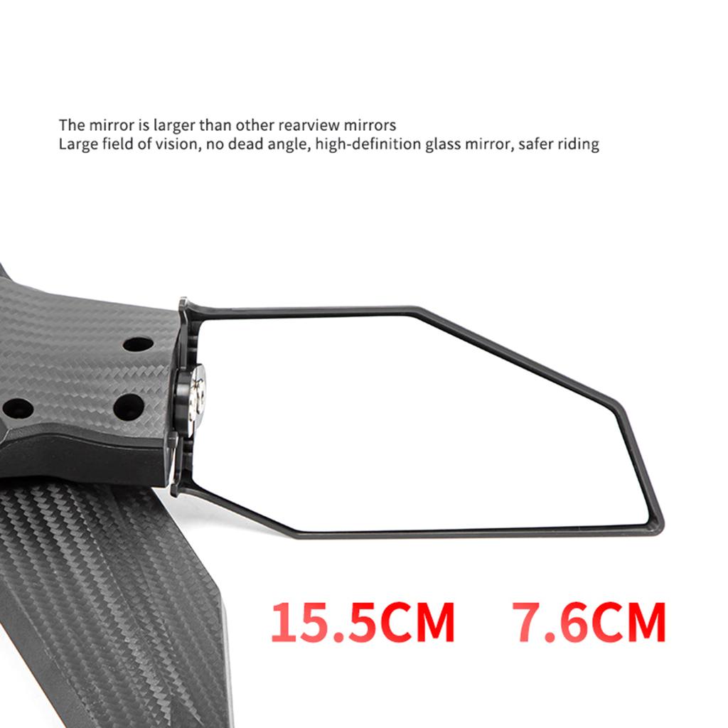 Модифицированные зеркала заднего вида для мотоцикла, регулируемые вращающиеся боковые зеркала, вращающиеся ветром, боковые зеркала для NMAX155 400
