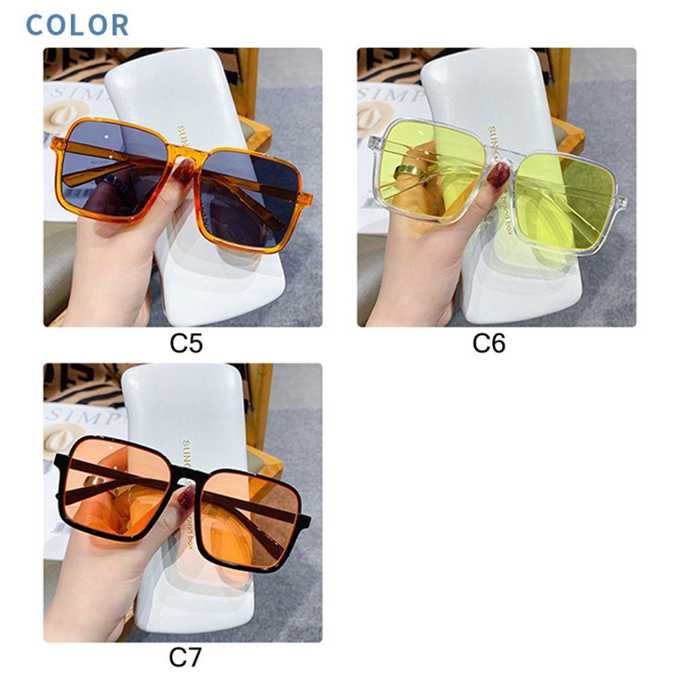 Luxury Black Eyewear UV400 Men Sun Glasses Oversized Sunglasses Goggle Women Square Sunglasses