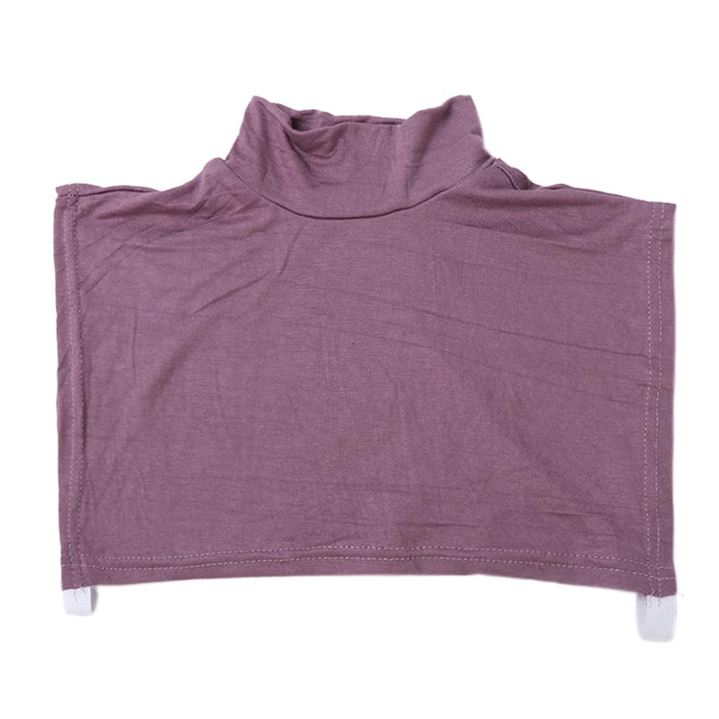 Женский однотонный модный модальный воротник-подделка, удобный снаружи с универсальным декоративным воротником на все сезоны