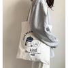 Сумка через плечо из холста в корейском стиле - Ulzzang Harajuku Soft Girl Japanese Large Literary Shopping Tote