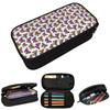 Colour Butterfly Pattern Pencil Case for Boy Girl Gifts Pen Box Pencil Bag Stationery Supplies Pen Holder Bag