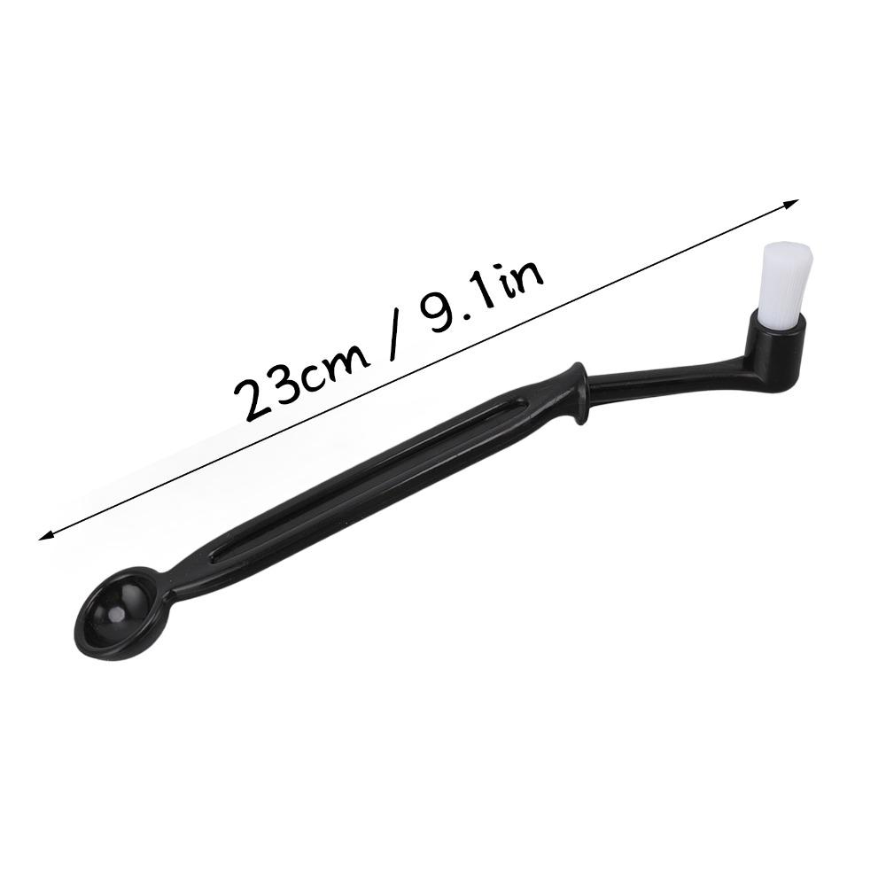 Nylon Bristle Coffee Maker Cleaner Tool Long Handle Grinder Brush Cleaner Home Kitchen