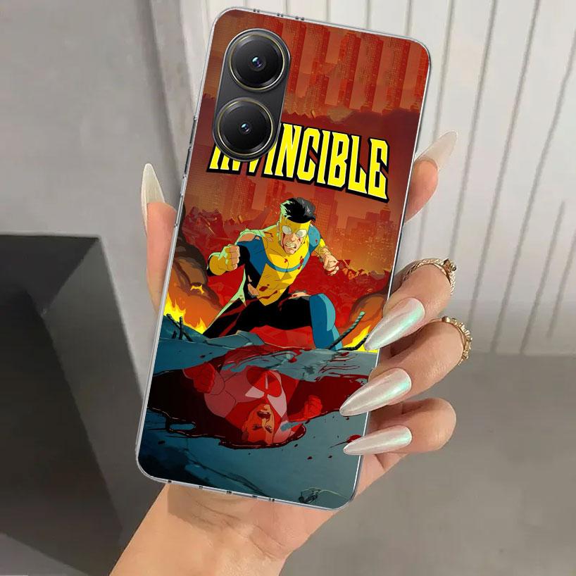 Крутой чехол I-Invincible для Xiaomi Poco X5 X6 X7 Pro F7 Ultra M7 Redmi 15 15C 13 13C 12 12C 10 10A 10C 9 9A 9C 9T Оболочка Poc