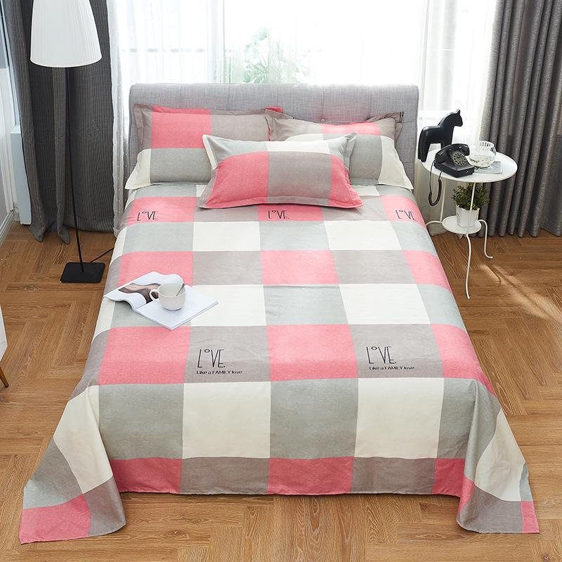 Brushed Duvet Cover & Sheet Set for Single/Double Beds - Ideal for Student Dorms