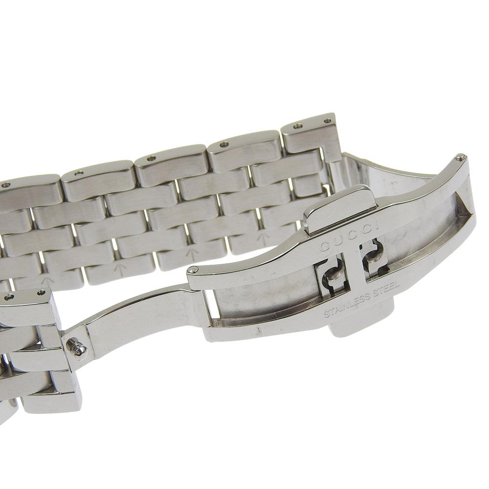 GUCCI G class Watches 5500M blackDial Stainless Steel Quartz Analog display mens Used