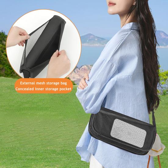 Портативный складной стул Застежка-молния Сверхлегкий складной стул Компактный дизайн Кемпинг Путешествия Рыбалка Пеший туризм