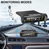 TPMS Tyre Pressure Monitoring System Solar Power LCD Display with 4 Internal/External Sensor  Waterproof Temperature Warning