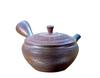 Gyokuko Touen Fire-Kiln-Tempered Kodaira Round Pine Bark Teapot