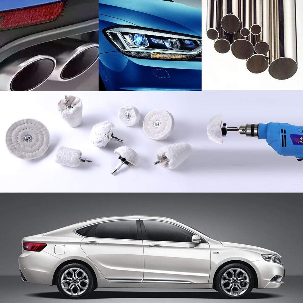 Полировальная насадка для алюминиевых дисков, ударная полировальная головка для электродрели, полировальная ткань для колес грузовиков YUESUO, полировальный круг для ударного гайковерта