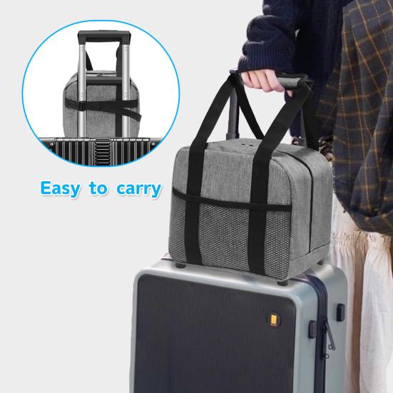 Bowling Ball Bag Portable Single Ball Tote Bag with Padded Ball Holder And Mesh Pocket Small Bowling Ball Case for Men Gifts