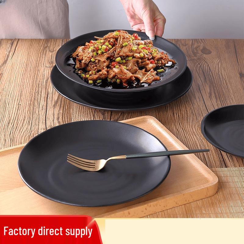 Minimalist Melamine Dinner Plates